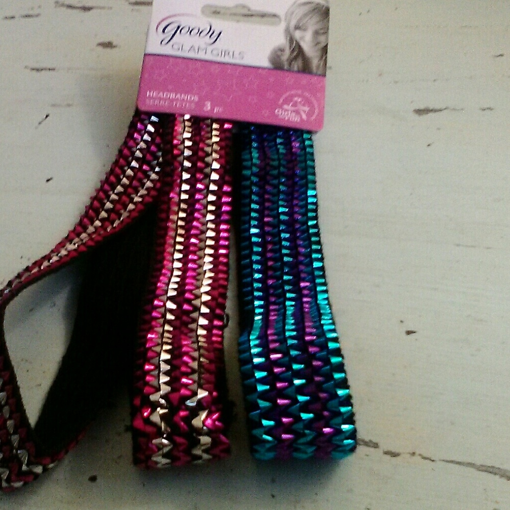 Goody glam girl hair bands set of 3